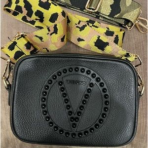 Valentino Rock Stud Purse with additional straps.